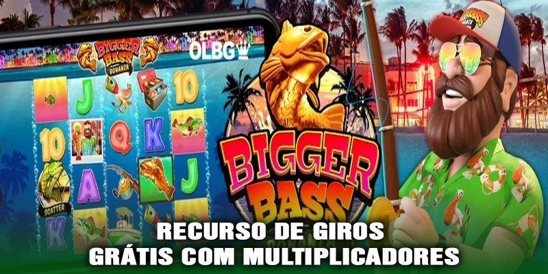 Recurso de Giros Grátis com Multiplicadores
